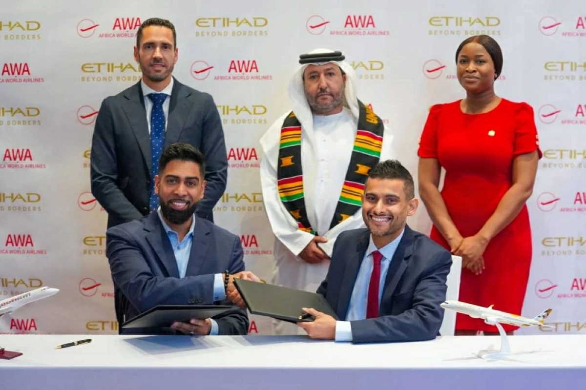 خلال توقيع مذكرة التفاهم بين الاتحاد وخطوط إفريقيا