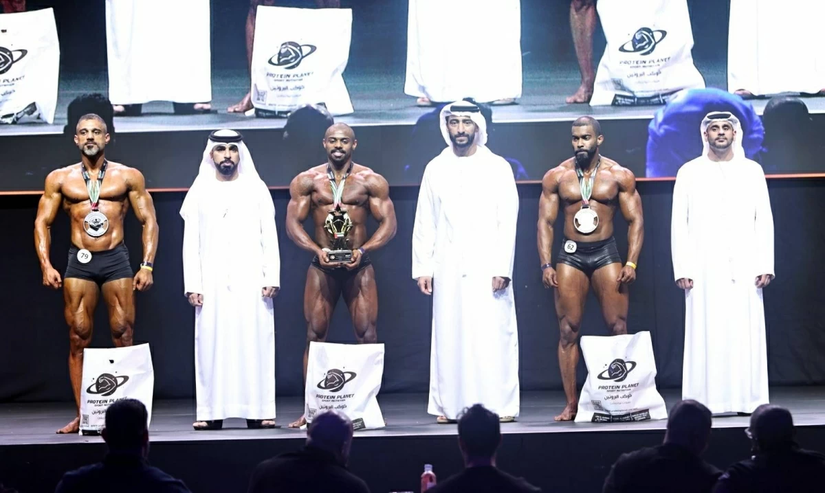 بطولة الإمارات لبناء الأجسام تتوج الفائزين بالنسخة السادسة