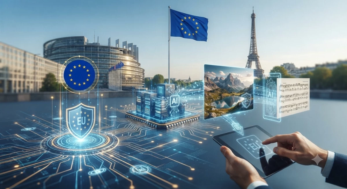 أوروبا تفرض وسم المحتوى المُنشـأ بالتقنيات الحديثة