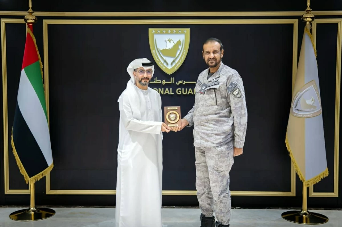اللواء الركن صالح محمد بن مجرن العامري وأحمد جمعه الشامسي