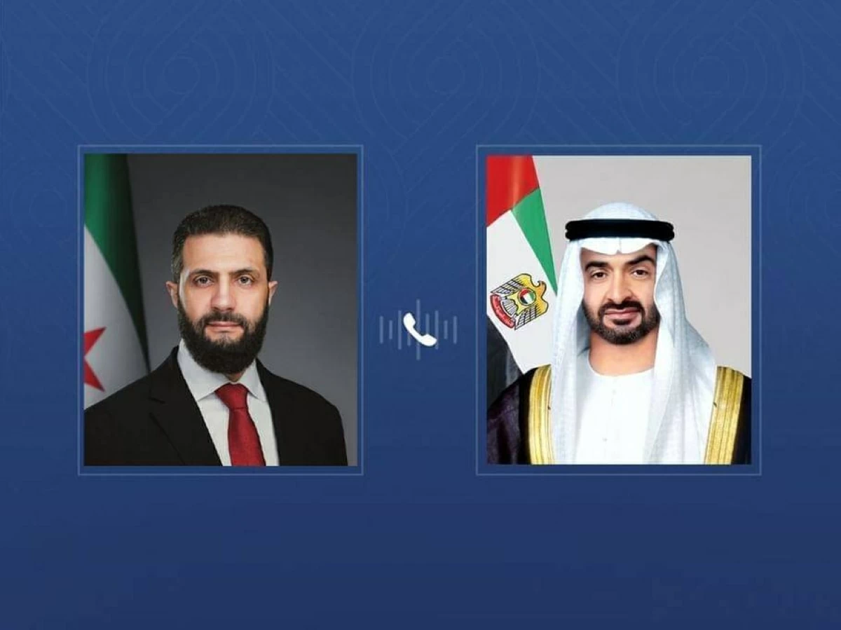 محمد بن زايد والرئيس السوري يبحثان علاقات التعاون والتطورات الإقليمية