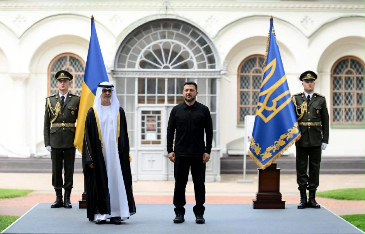 سفير الإمارات يقدم أوراق اعتماده إلى رئيس جمهورية أوكرانيا