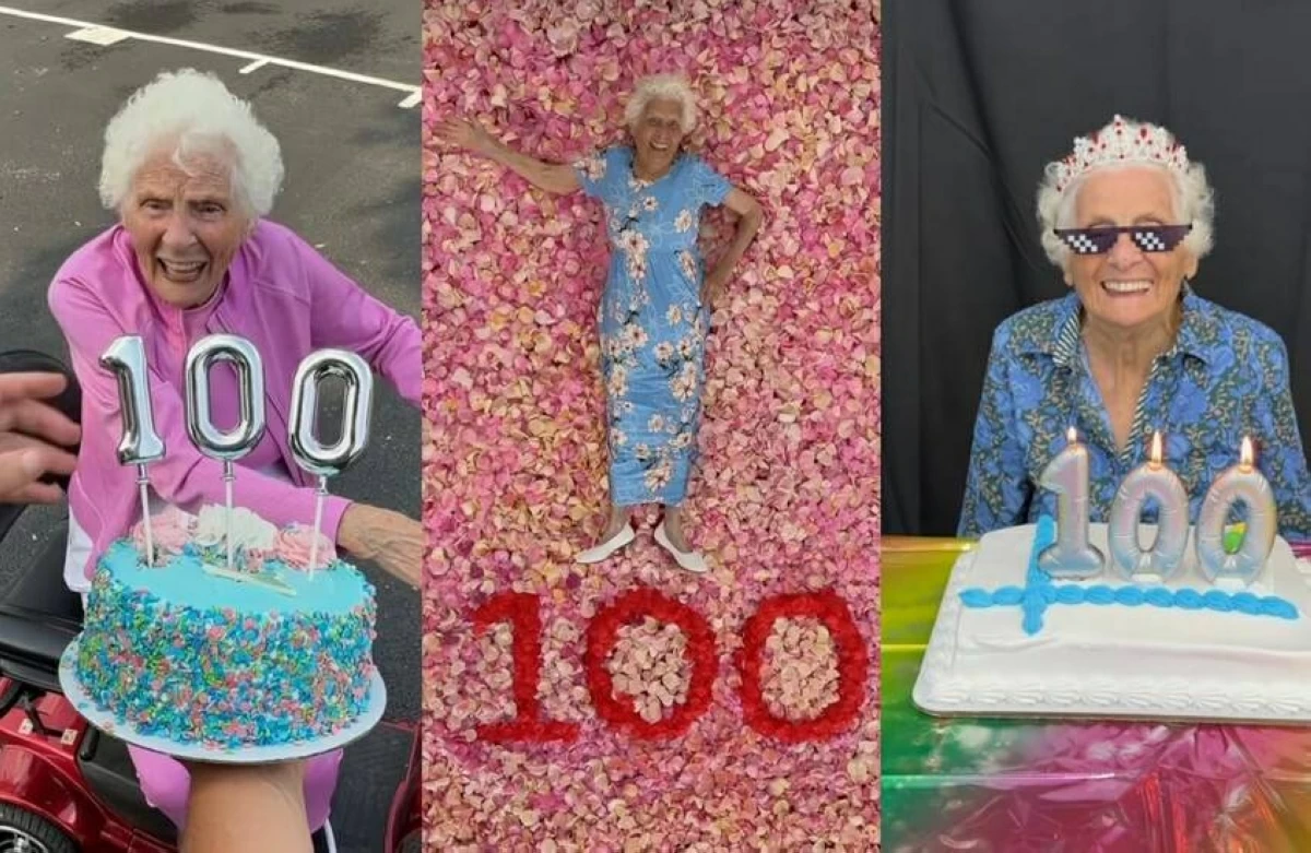 بولين كانا تحتفل بعيد ميلادها الـ100