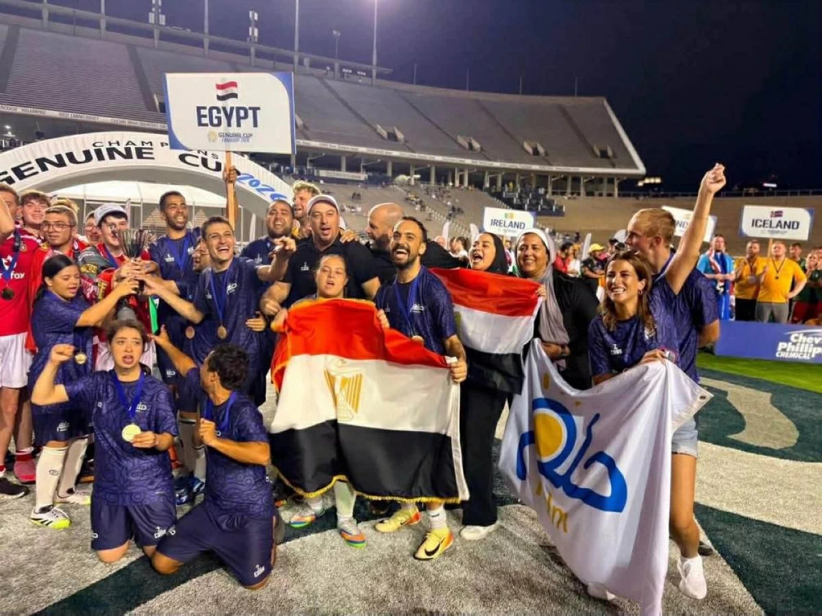 فريق «حلم» لذوي الهمم في مصر بطل للعالم في كرة القدم الدامجة