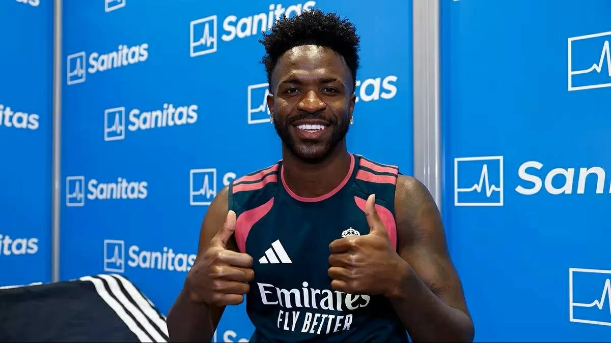 بعد تدخل آرسنال.. فينيسيوس يقترب من تجديد عقده مع ريال مدريد حتى 2032