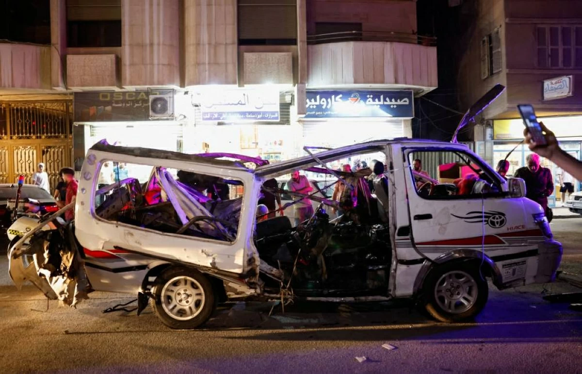 14 جريحاً الحصيلة النهائية لتفجير حافلة نقل ركاب قرب دمشق