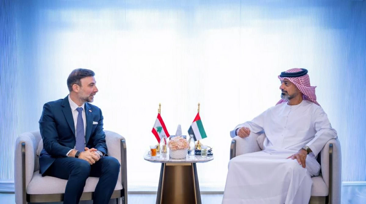 عمار بن حميد يبحث مع السفير اللبناني العلاقات الأخوية