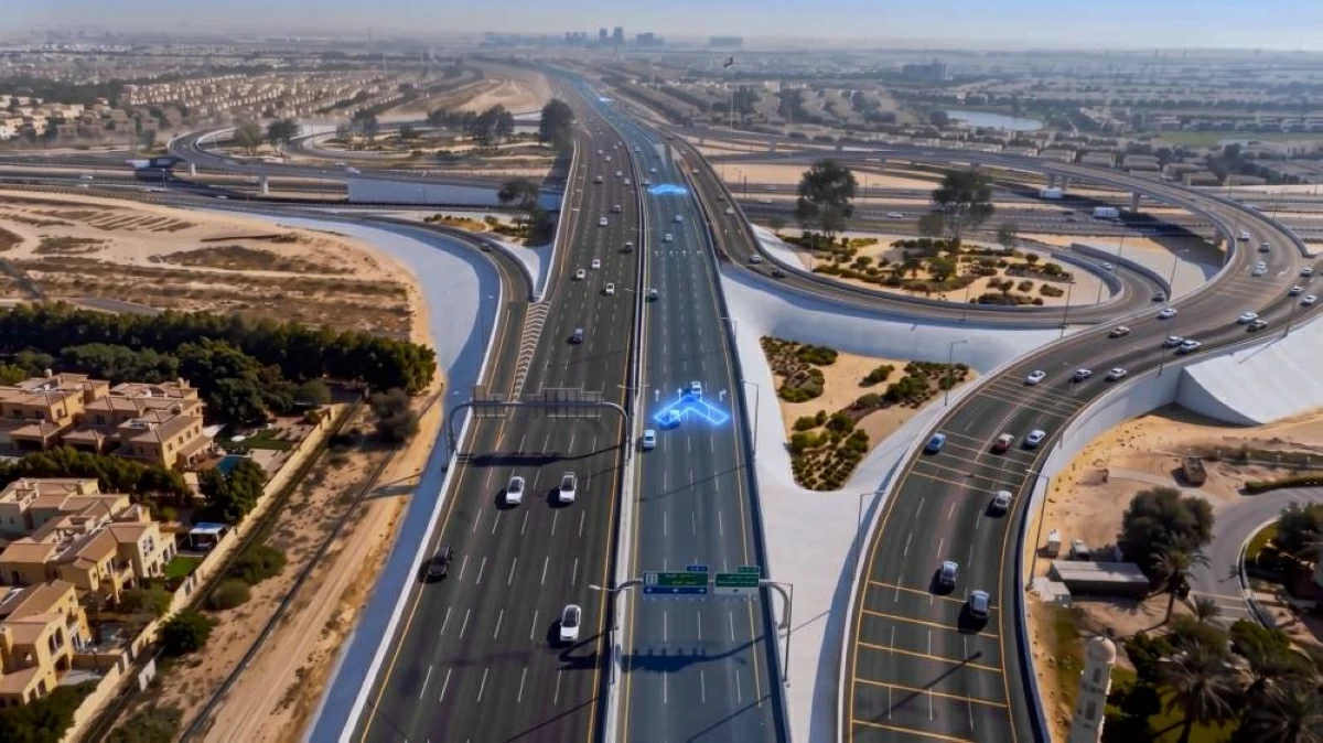 دبي تفتتح جسراً على تقاطع شارعي القدرة والشيخ زايد بن حمدان بطول 700 متر