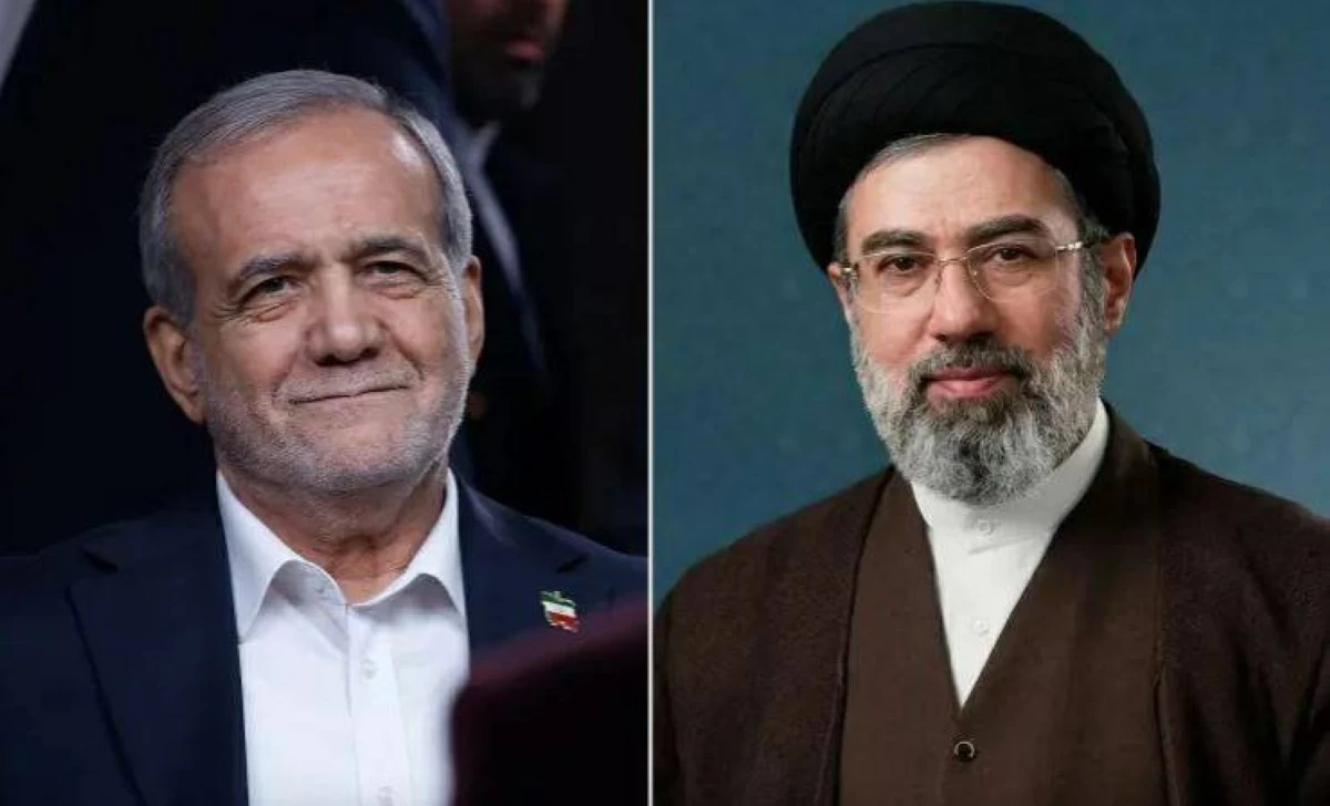 إيران تكشف لقاء نادراً بين بزشكيان ومجتبى خامنئي