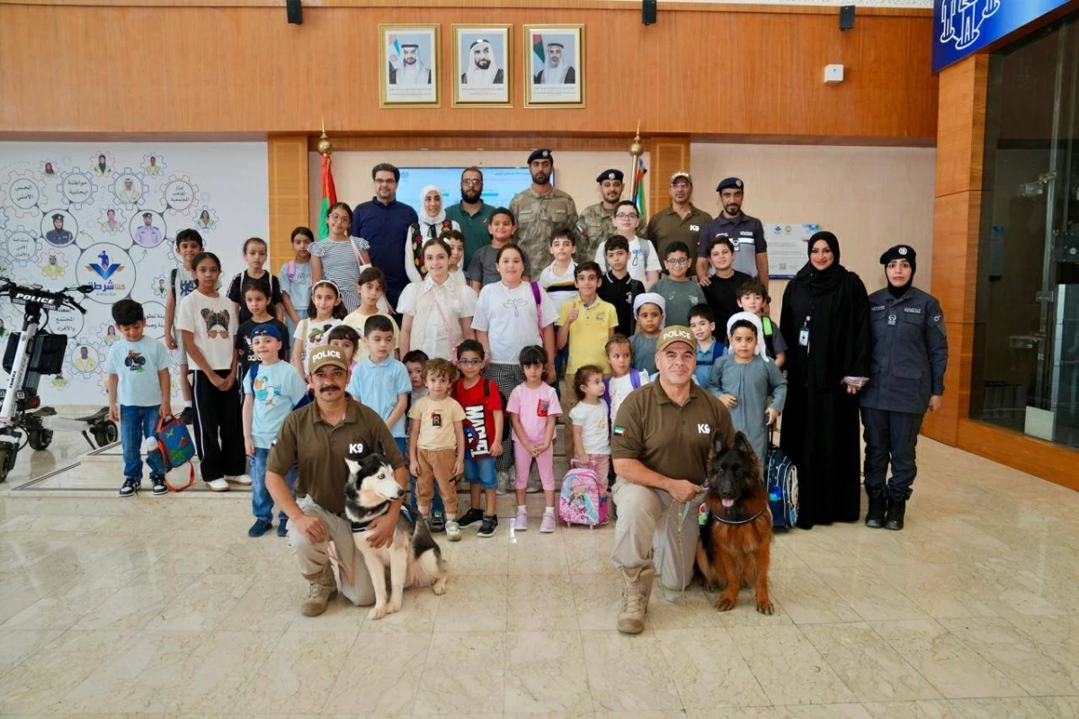 شرطة أبوظبي تعزز الوعي الأمني للأطفال