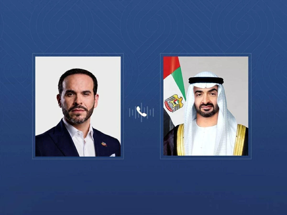 محمد بن زايد يعزي هاتفياً رئيس كولومبيا في ضحايا الزلزال