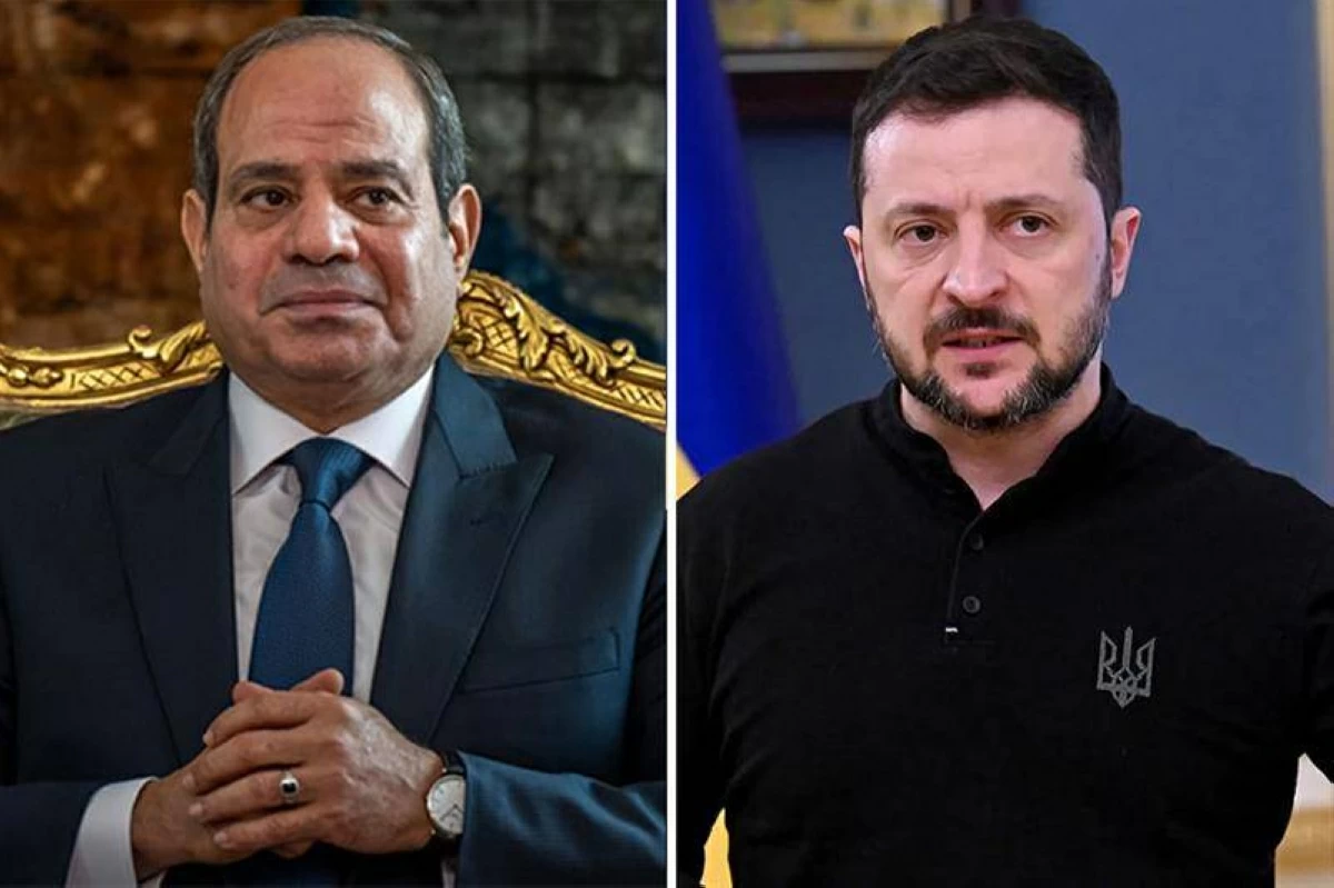 السيسي وزيلينسكي يتفقان على زيادة التبادل التجاري بين مصر وأوكرانيا