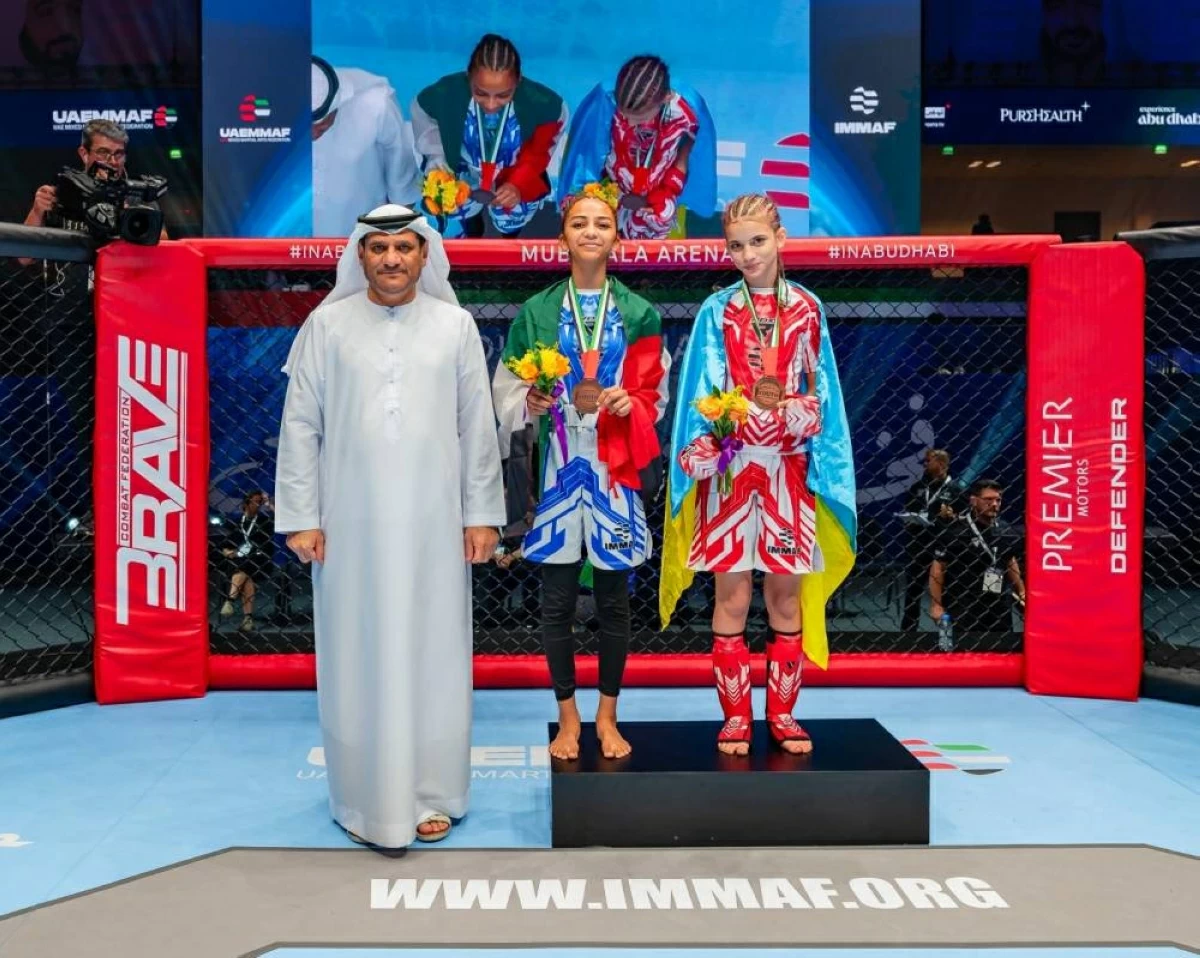 3 ميداليات للإمارات في اليوم الثاني من بطولة العالم للفنون القتالية المختلطة للناشئين