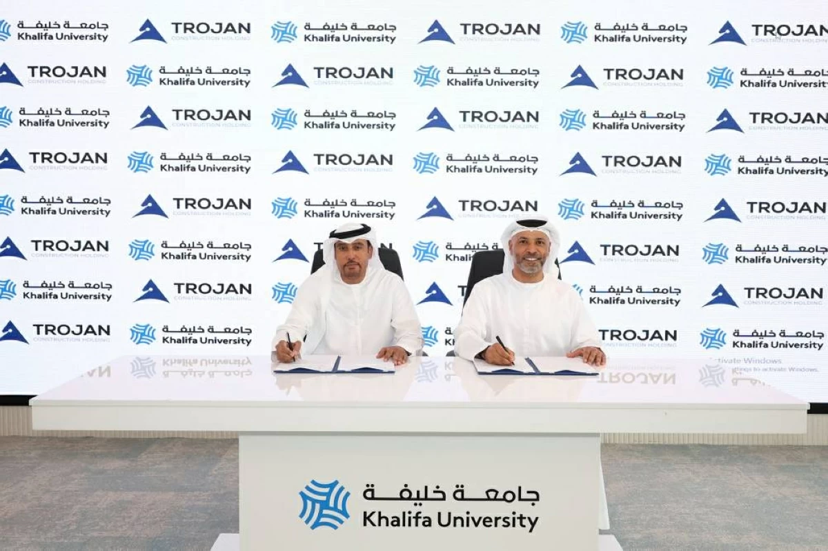 تفاهم بين جامعة خليفة و«تروجان» لتأهيل الكفاءات الوطنية