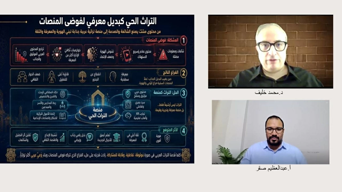 مركز جمعة الماجد يناقش دور الذكاء الاصطناعي في خدمة التراث