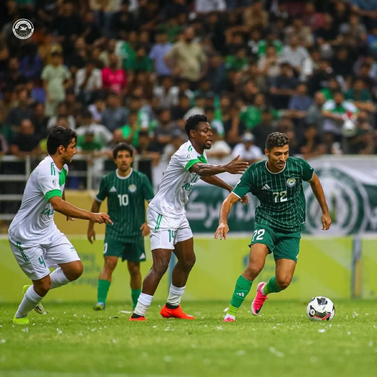 محمد شريف في أول ظهور له مع الزوراء