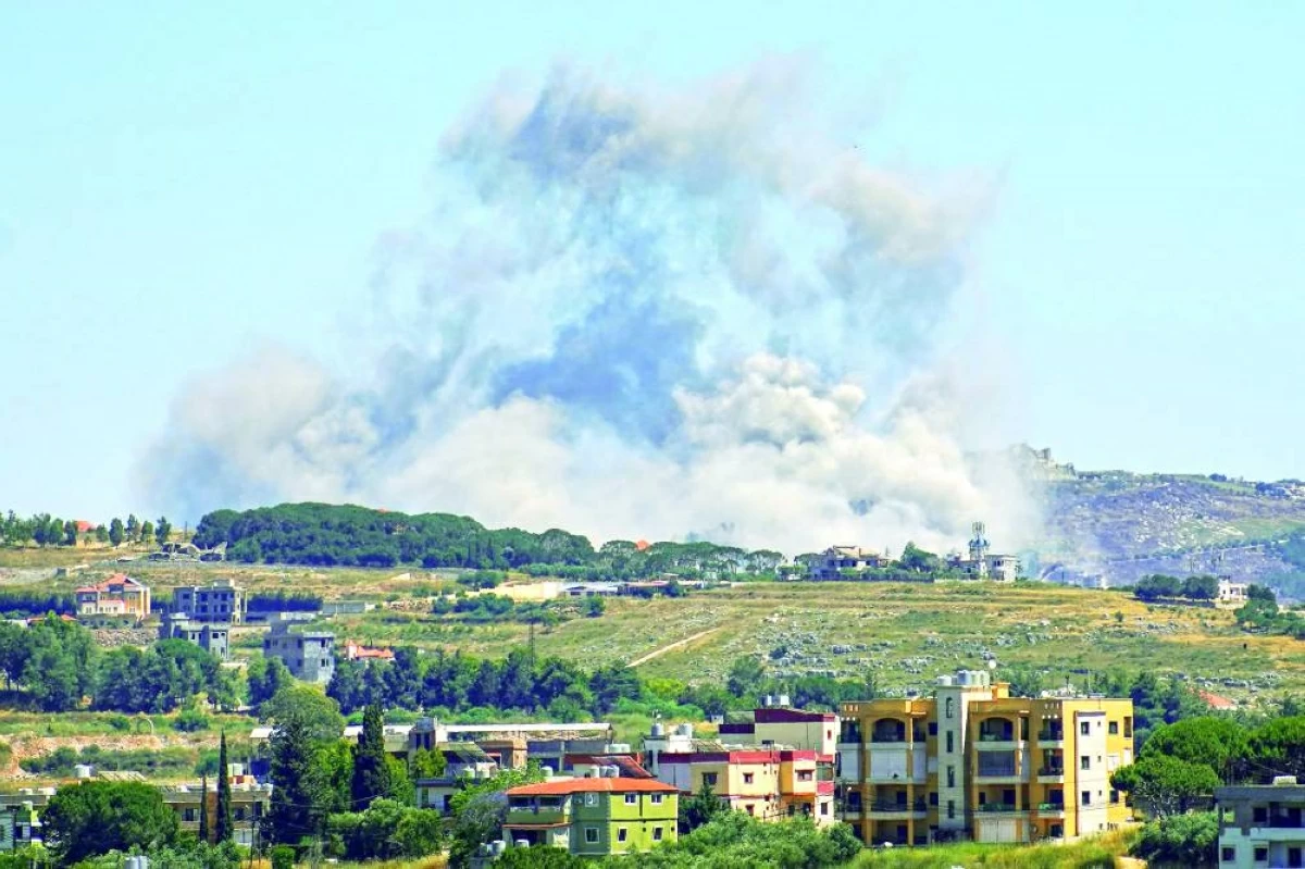 إسرائيل تقصف لبنان بقذائف فوسفورية