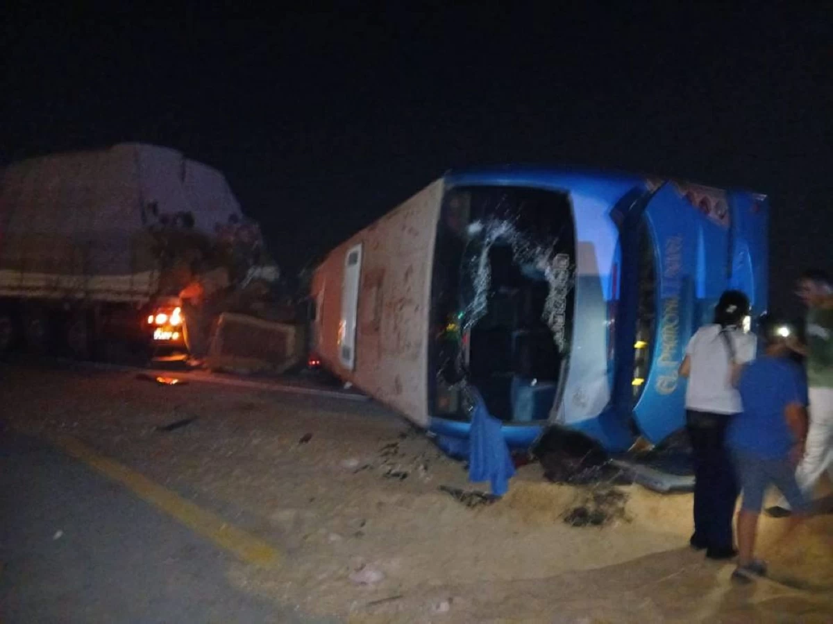 مصر.. مصرع 3 وإصابة 64 بينهم 20 طفلاً في تصادم على طريق الضبعة