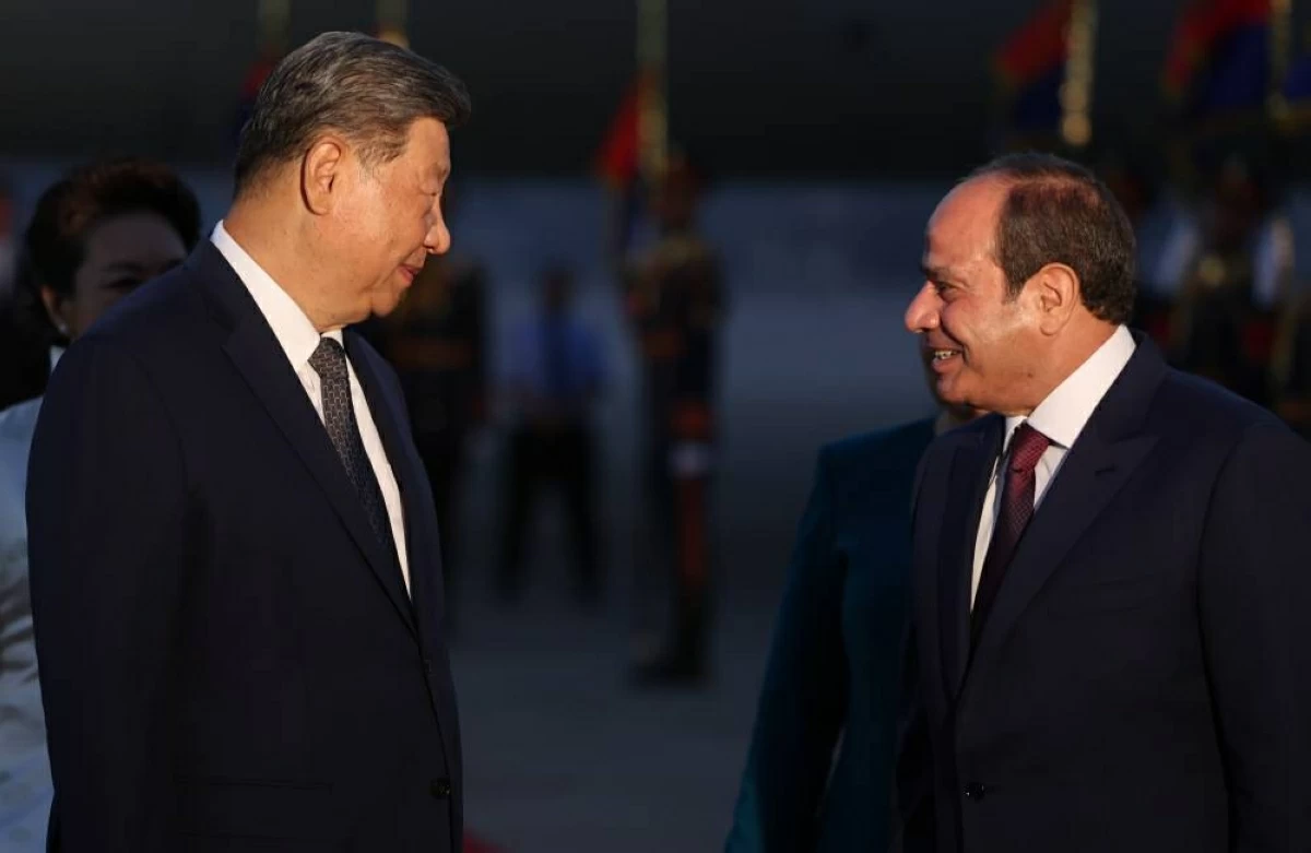 شي يؤكد للسيسي ضرورة رفض «التدخل الخارجي» في الشرق الأوسط