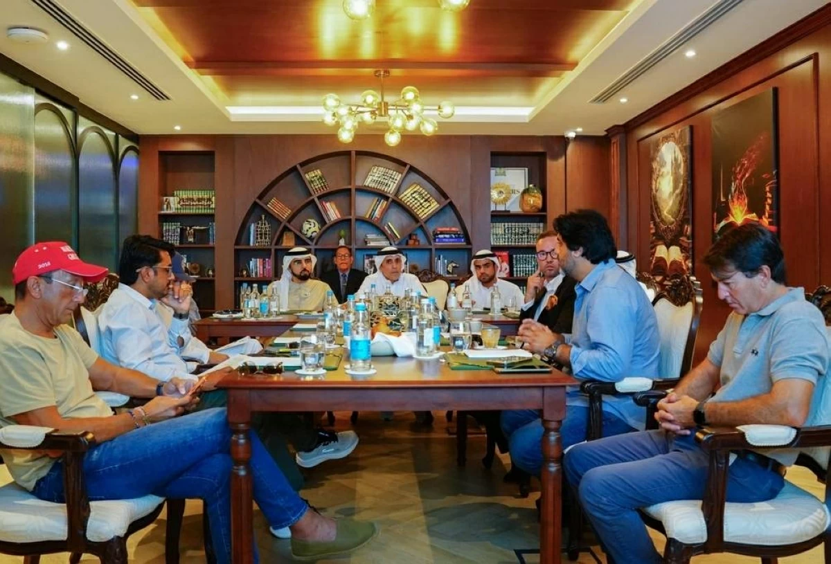 محمد الحبتور يترأس الاجتماع التنسيقي
