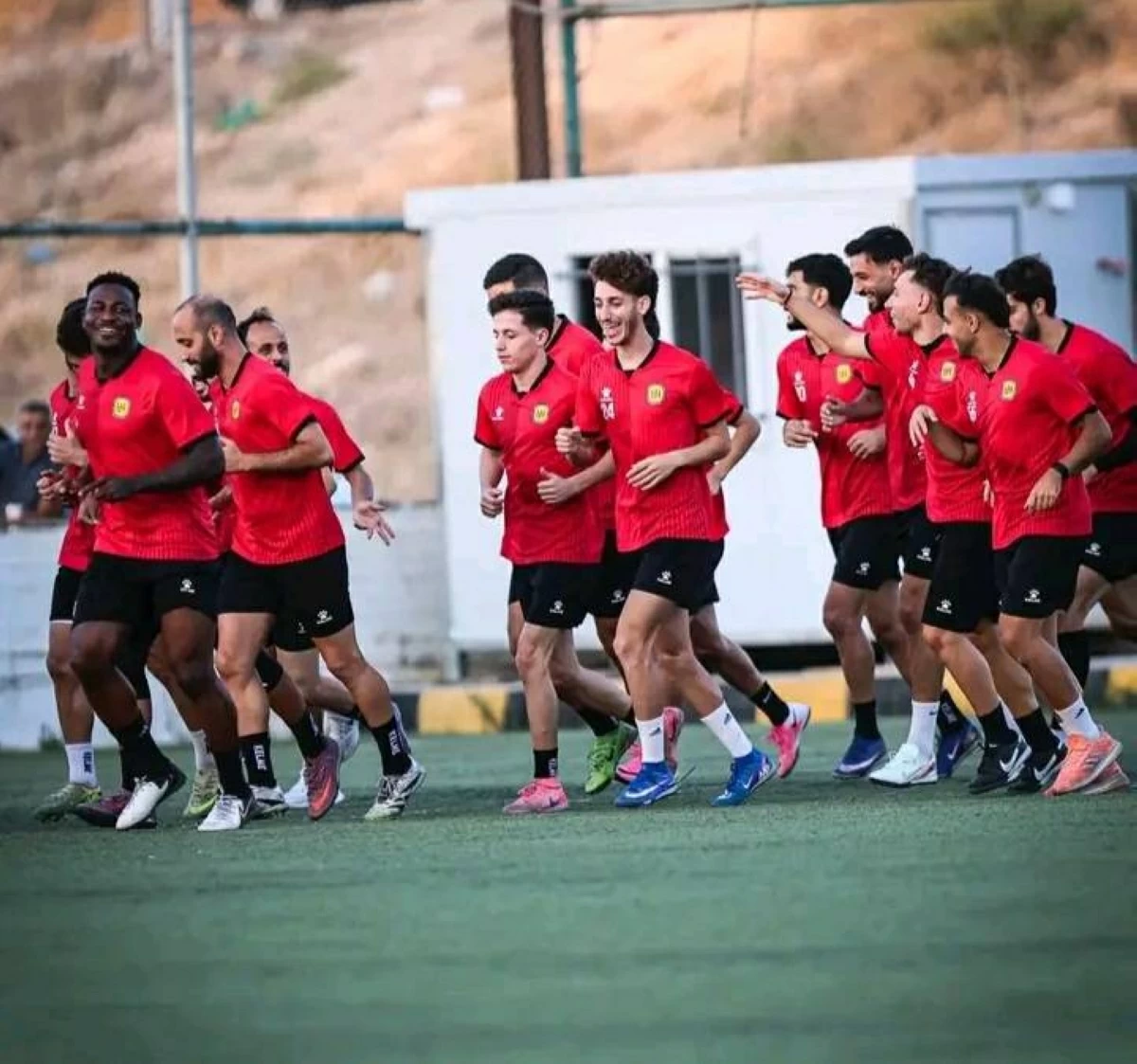 من تدريبات الحسين إربد
