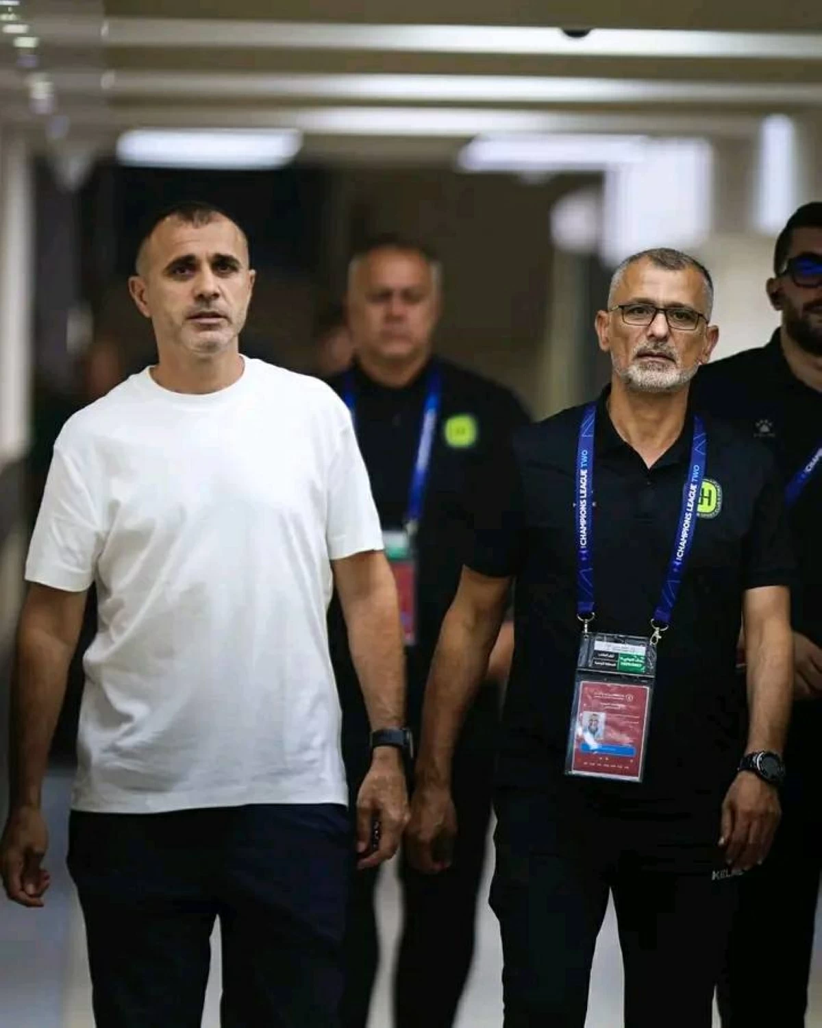 الجهاز الفني للحسين إربد