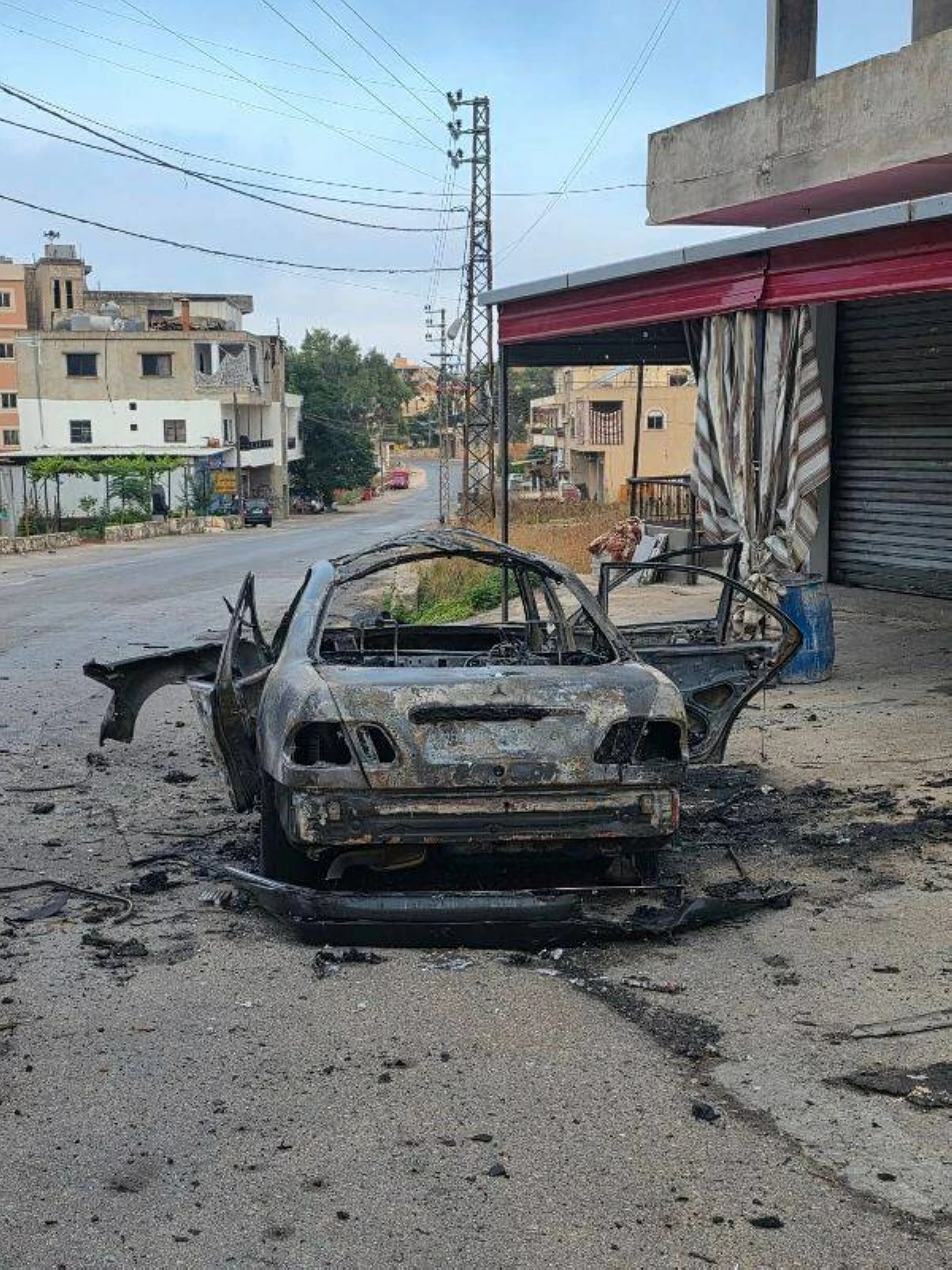 السيارة المستهدفة