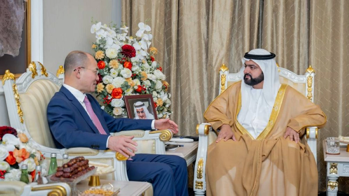 محمد بن حمد يستقبل سفراء أستراليا وماليزيا والصين