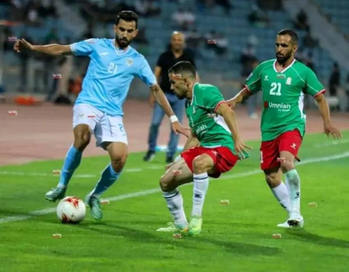 من مباراة الفيصلي والوحدات في الجولة الأولى