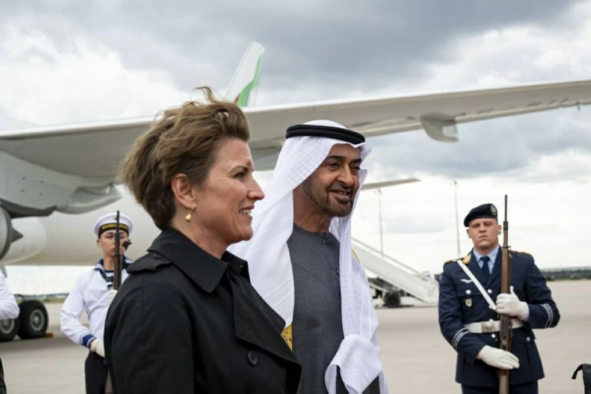 محمد بن زايد يصل إلى ألمانيا في «زيارة دولة»