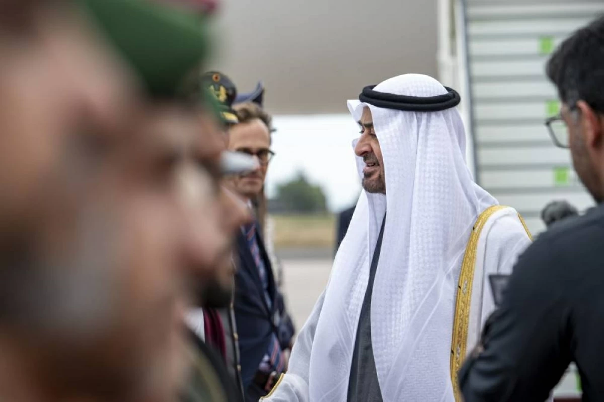 محمد بن زايد يصل إلى ألمانيا في «زيارة دولة»