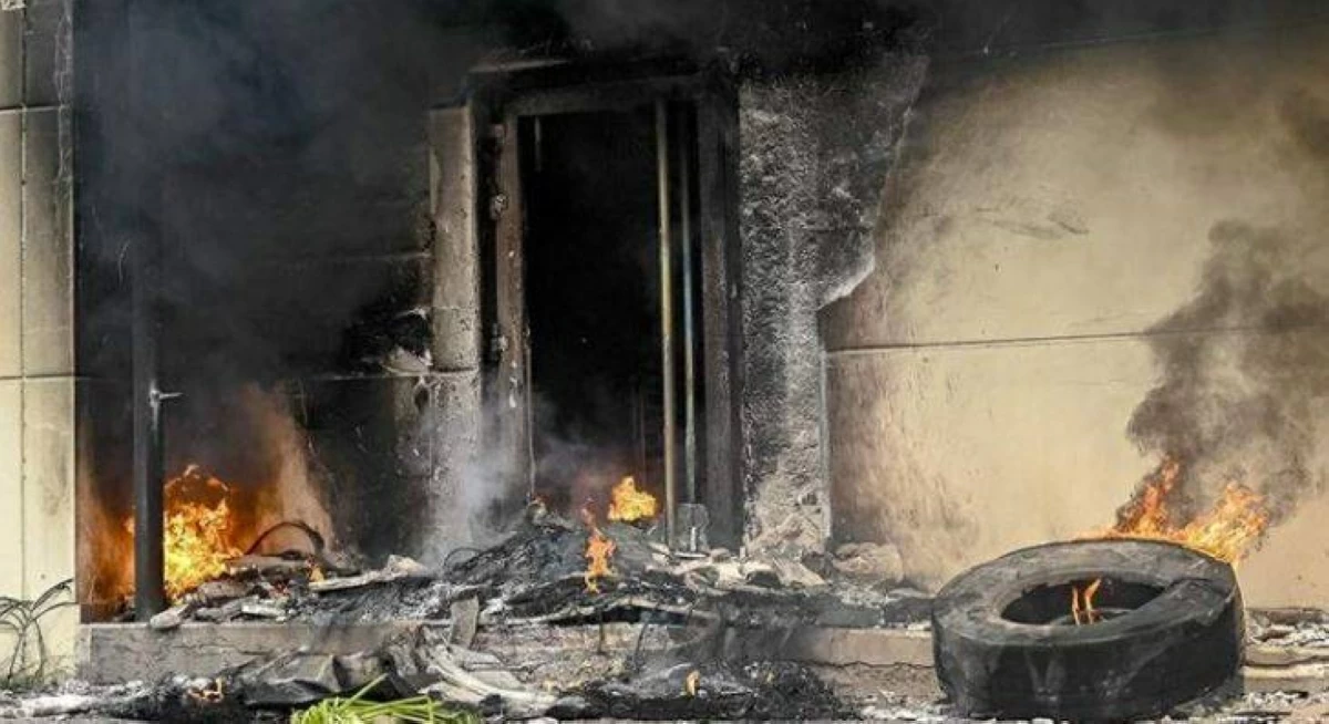حريق مدرسة في الكونغو