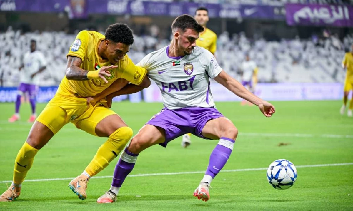 الوصل يوقف سلسلة انتصارات العين في دوري أدنوك