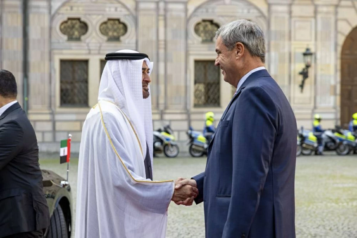 محمد بن زايد ورئيس حكومة بافاريا يبحثان تعزيز علاقات التعاون