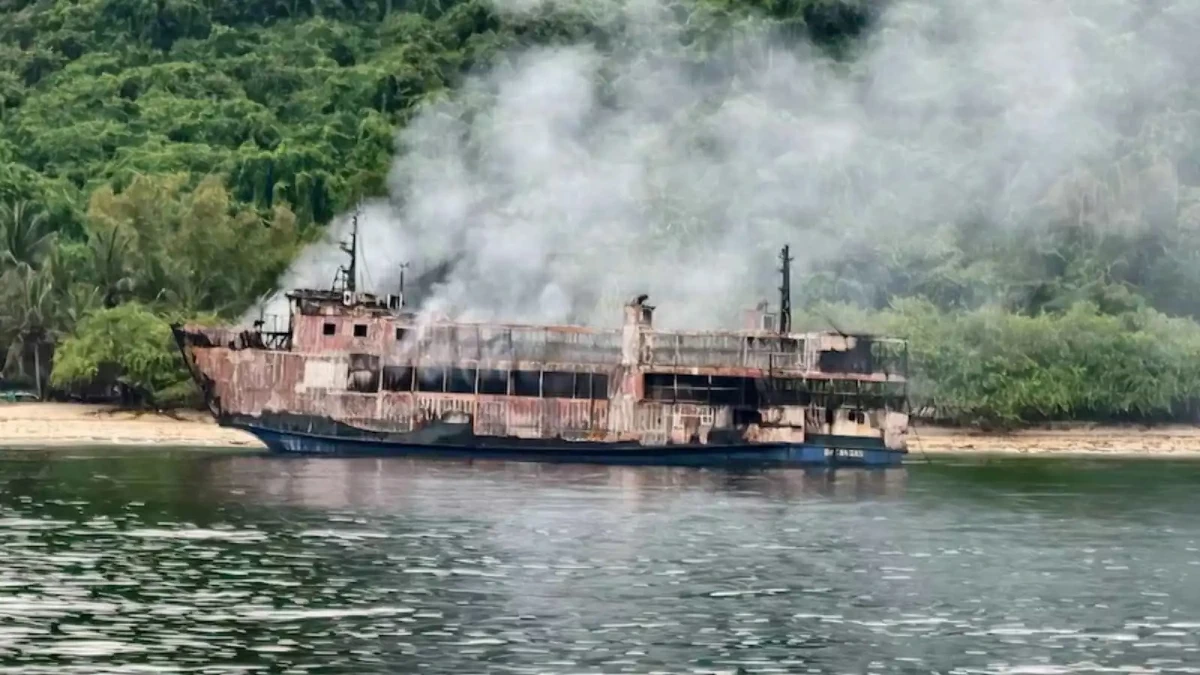 انتشال 30 جثة من عبّارة اجتاحها حريق في الفلبين