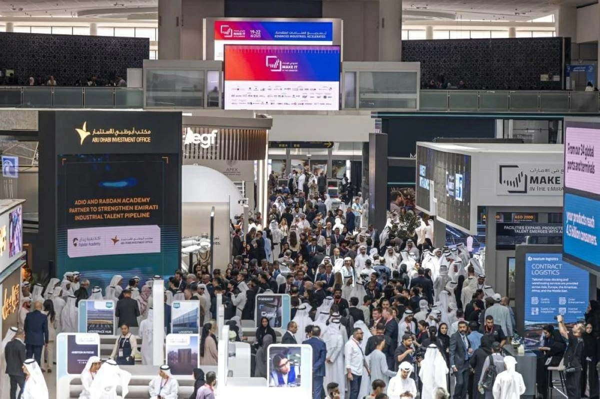 جانب من منصة «اصنع في الامارات»