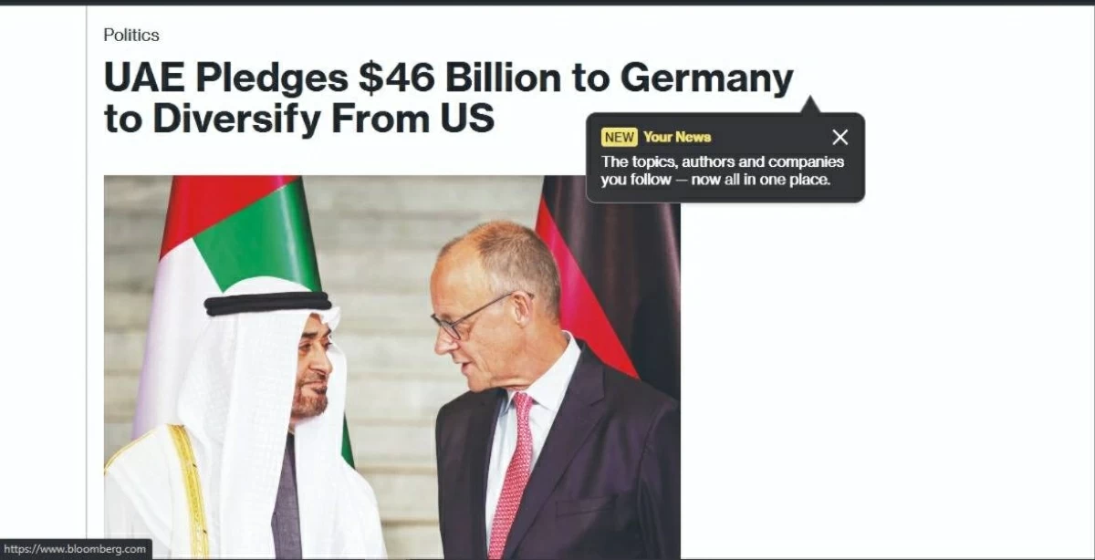 التغطية أبرزت شراكة الإمارات وألمانيا في قطاعات المستقبل
