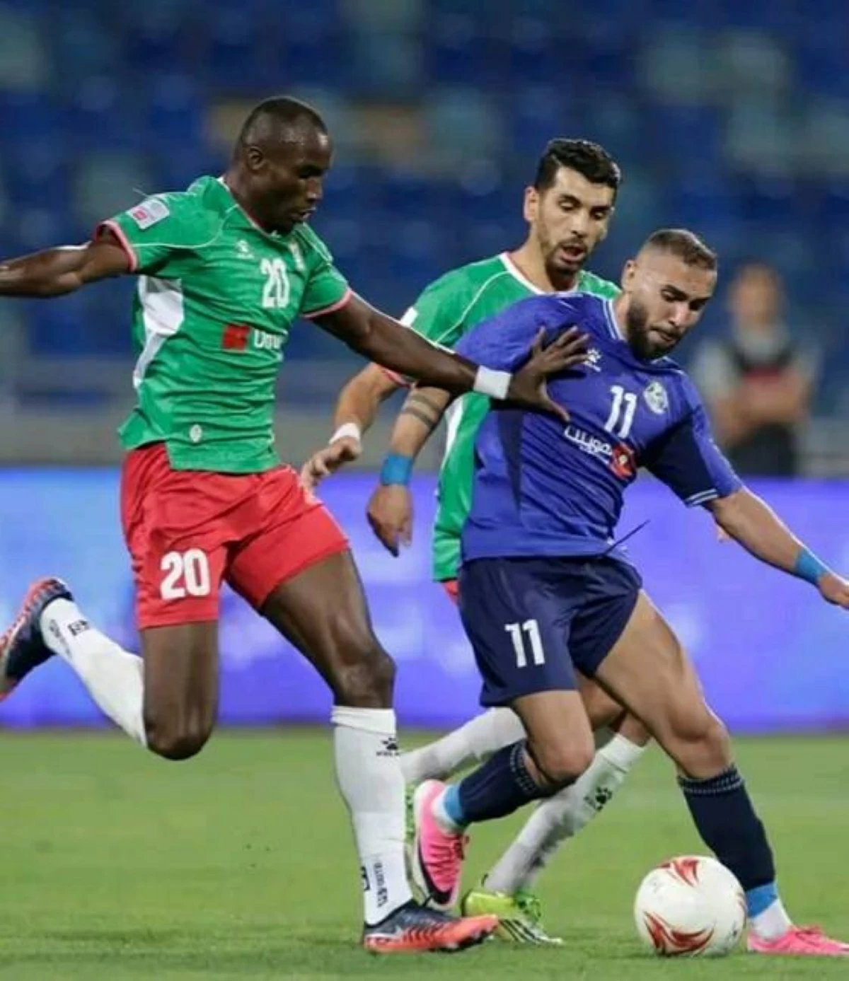من مباراة الوحدات والسلط
