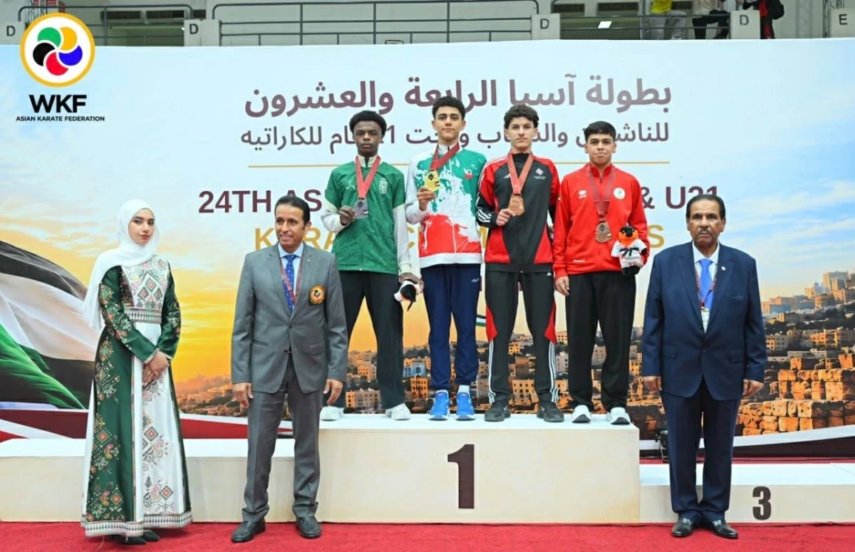 محمد الكندي يظفر ببرونزية آسيا للكاراتيه