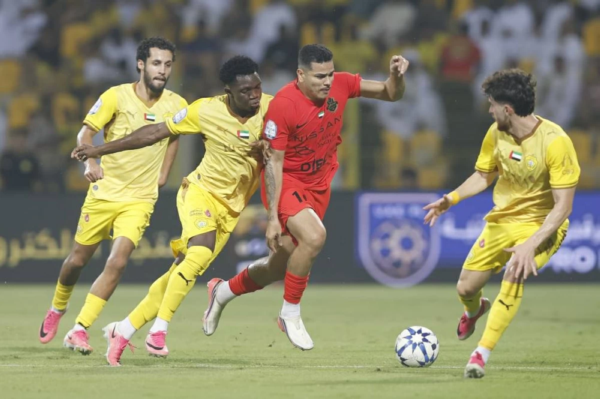 الوصل وشباب الاهلي دوري ادنوك للمحترفين تصوير يوسف الامير