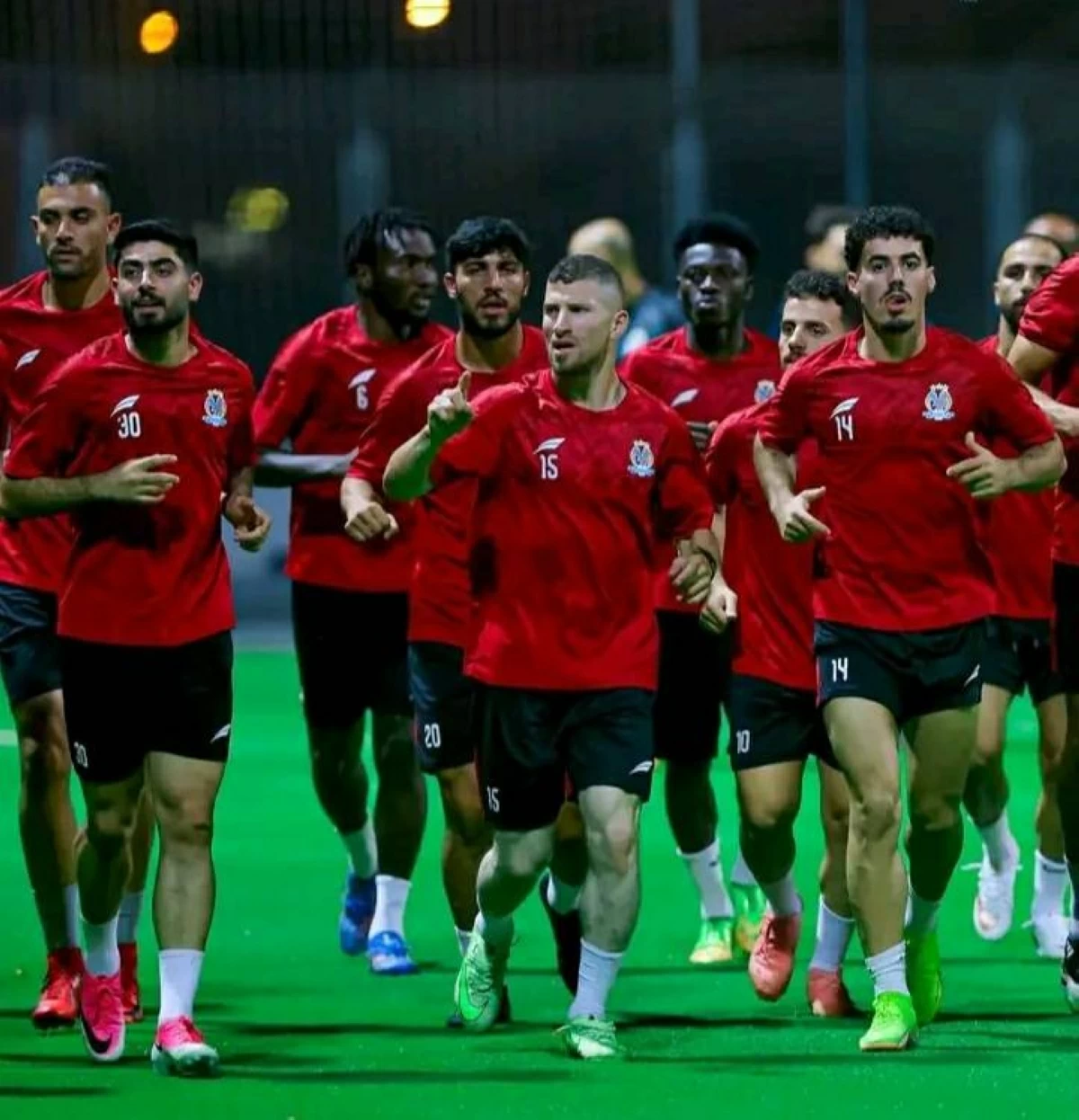 من تدريبات الفيصلي