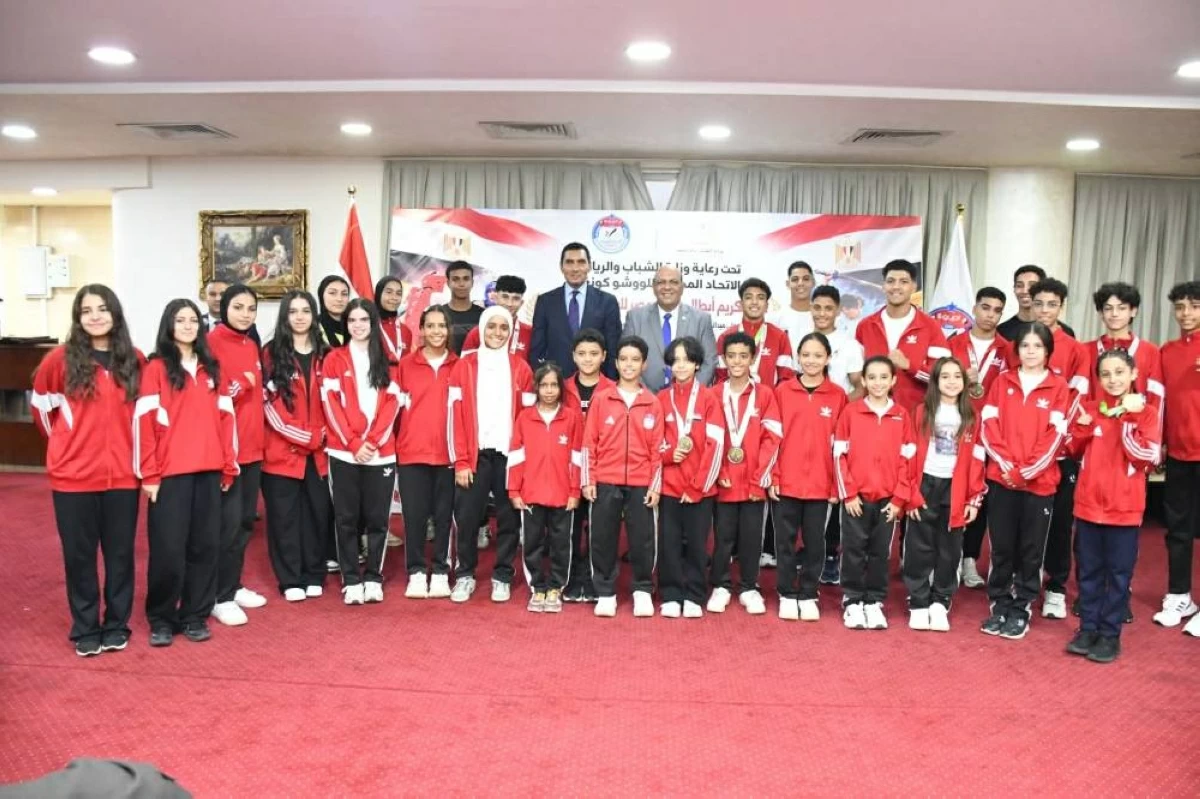 54 ميدالية لمصر في بطولتي العالم وإفريقيا للوشو كونغ فو