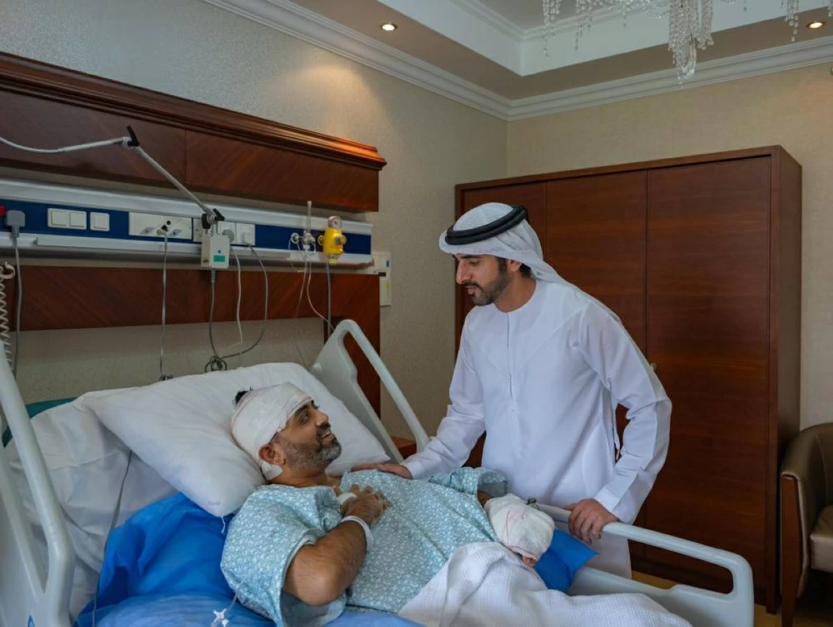 حمدان بن محمد: سميت ماتشهار طيار فلاي دبي جسد أعلى درجات الشجاعة والمسؤولية