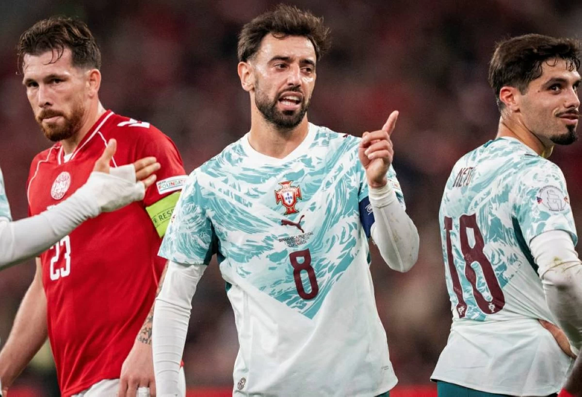 برونو فرنانديز يشيد برونالدو «الرمز الأعظم» للبرتغال