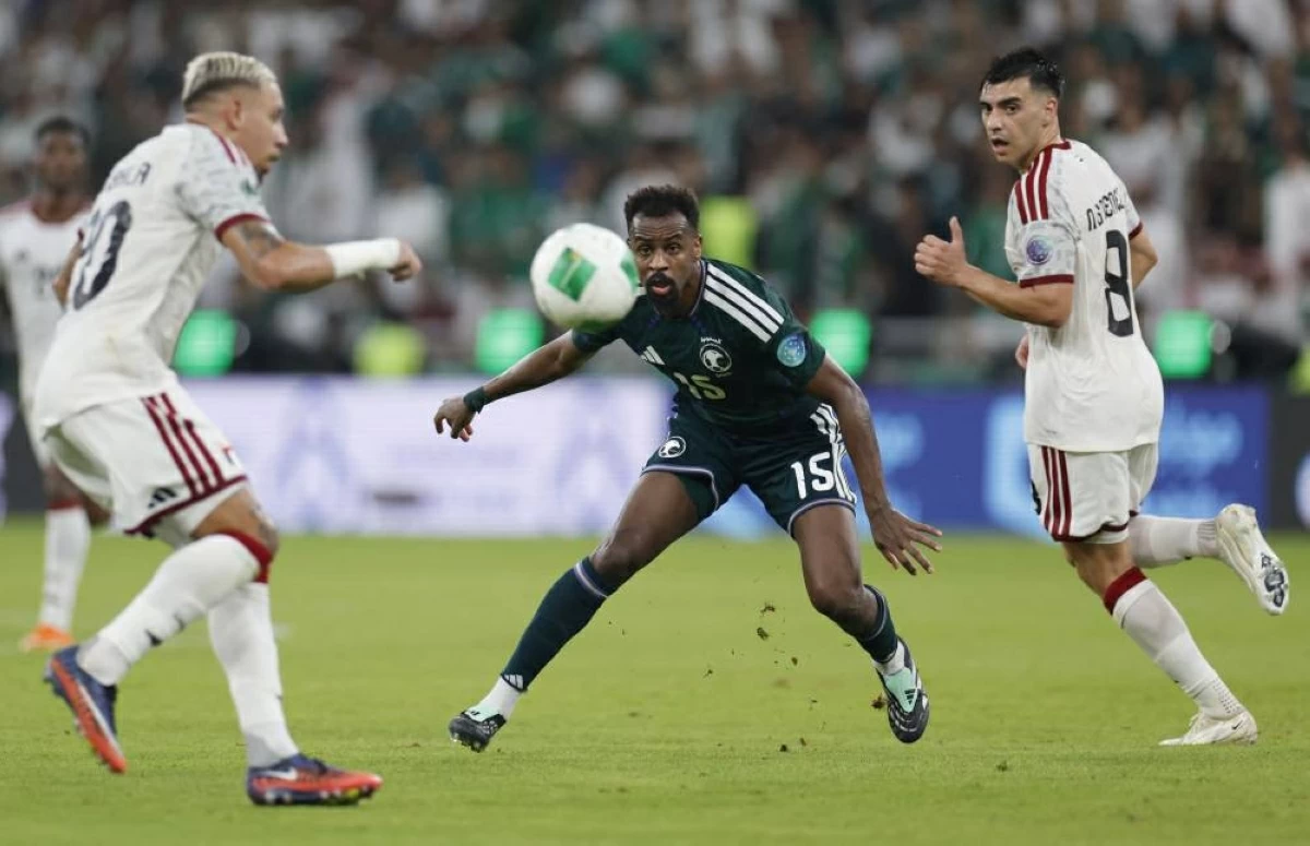 من المباراة النهائية لكأس الخليج