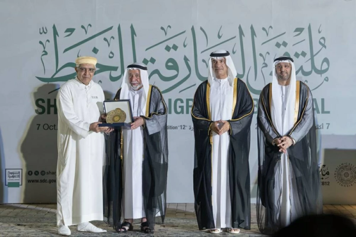 سلطان يشهد انطلاق «ملتقى الشارقة للخط»