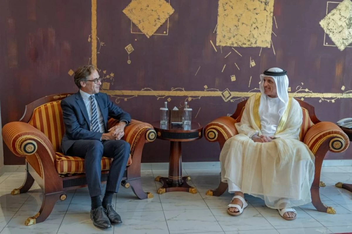 سعود بن صقر يبحث العلاقات مع ألمانيا