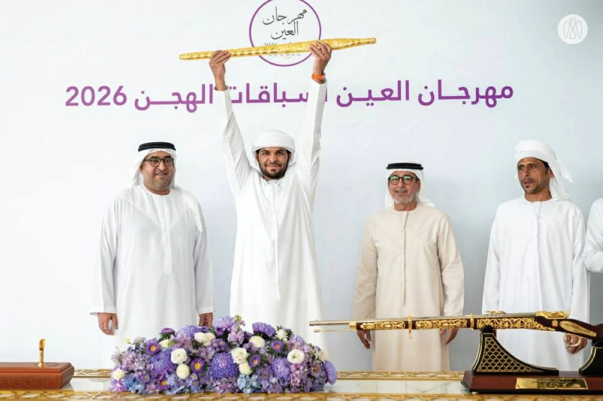 راشد بن حمدان ومحمد بن حمدان بن زايد يتوجان بطل شوط جائزة السيف الذهبي