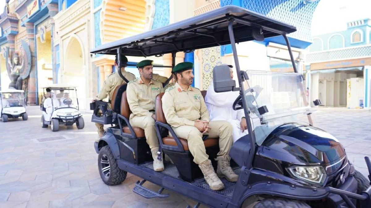 جانب من جولة لجنة تأمين الفعاليات