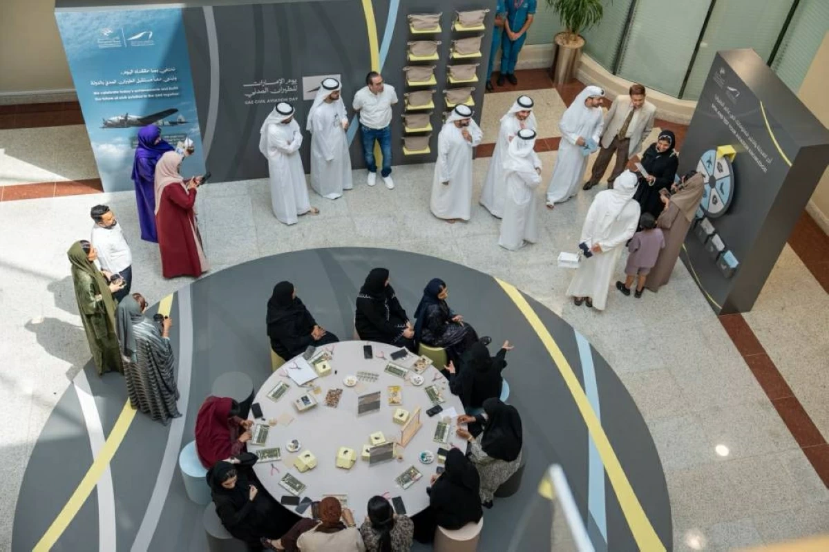 'الطيران المدني بالشارقة' تحتفي بيوم الإمارات للطيران